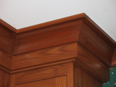 Kitchen Doors on What Molding Do You Have On Craftsman Shaker Style Cabinets